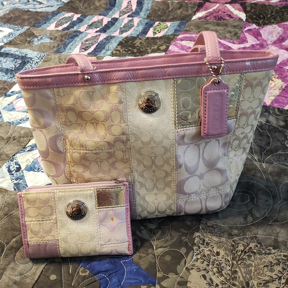 Small Coach Purse and Wallet